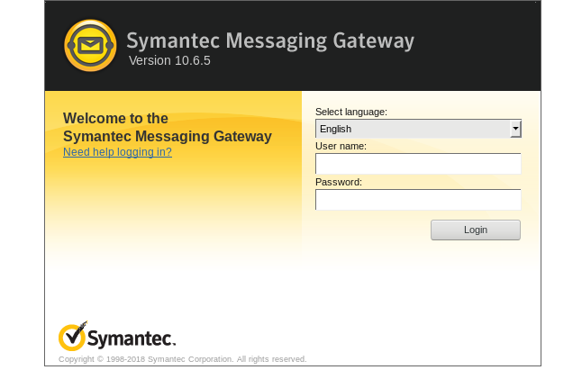 Symantec Messaging Gateway